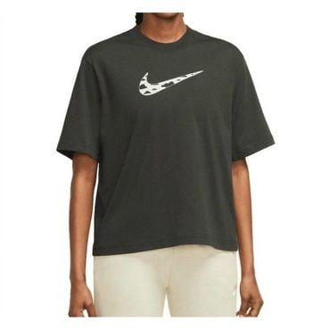 나이키 5332761 NIKE Womens Earth Being T-Shirt In Moss Green