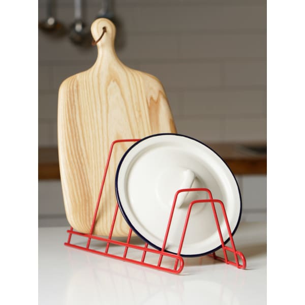 섹터 트레이냄비뚜껑 정리대 레드