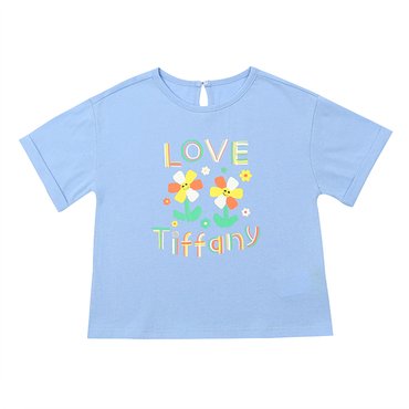 티파니 블루 나염 티셔츠(T32KKT040)