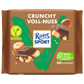 리터 스포츠 Ritter 초콜릿 크런치 홀넛 비건 100g