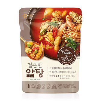 아워홈 [푸른들마켓] 얼큰한알탕실온 400g