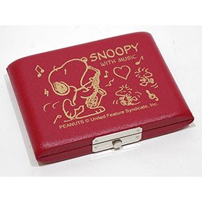 SNOOPY with Music SNOOPY알토삭스용 리드 케이스 SAS-05R(레드)(5장입)[SNOOPY with Music]