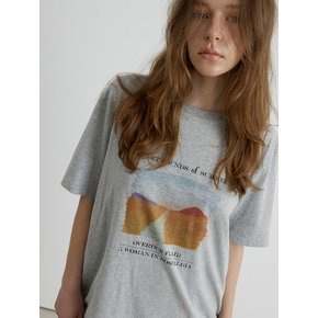 SWEET SOUNDS T-SHIRT_MELANGE GREY