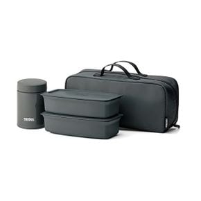 일본 써모스 도시락 Thermos JEA1000 DGY 진공 단열 수프 세트 다크 그레이 1482659