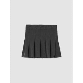 D. BASIC LOW PLEATS SKIRT - 2 COLOR