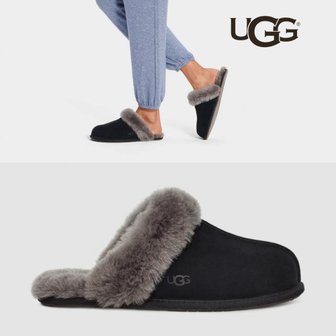 UGG 미국어그 UGG SCUFFETTE II 스커페트 슬리퍼 1106872 블랙그레이