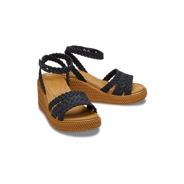 크록스 [WOMEN] 여성 BROOKLYN WOVEN ANKLE STRAP WDG BK (24SWSD209994)