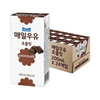 매일 멸균우유 초콜릿 200ml 24팩 초코우유 초콜렛_P308880652