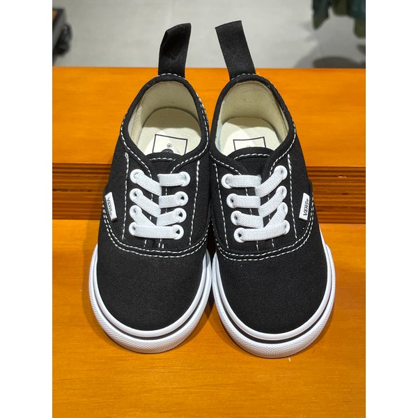 [시흥점] 토들러 스니커즈 어센틱 엘라스틱 (블랙)(VN0A34A1LXN)