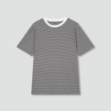 JAJU 25 S/S 신상품  JAJU  남 스마트 코튼 반팔 티셔츠   J115901102