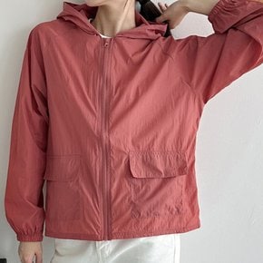 가벼운 봄 가을 여성 자켓 아노락 집업 바람막이 점퍼