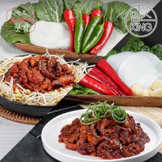 [맘스킹]속초오마니 쭈꾸미/낙지/쭈삼/낙삼 볶음 총600g 모음전