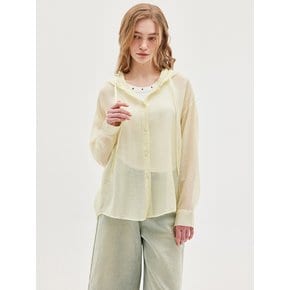 CRINKLE-TEXTURED HOODED SHIRTS_T513TP119