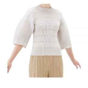 PLEATS PLEASE ISSEY MIYAKE 24FW PP48 KK781-41 (지글리 니트 탑)