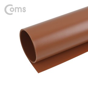 BS809 Coms 촬영 PVC 양면 무광 배경지 (60115cm) Brown