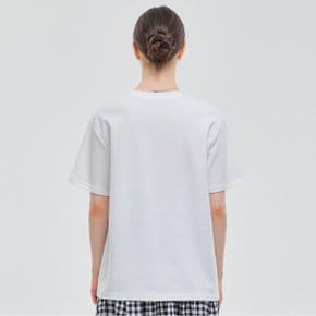레이스 리본 나염 롱 티셔츠_PBINF5M3TS6551