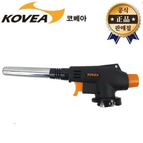 코베아 가스토치 KT-2904 싸이클론 부탄 가스 자동점화 동합금 용접 화력조절 원터치결합 토치