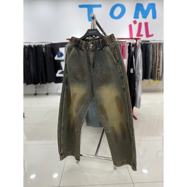 [여주점] 빅브러쉬워싱데님팬츠,남여공용,JHZZ80426