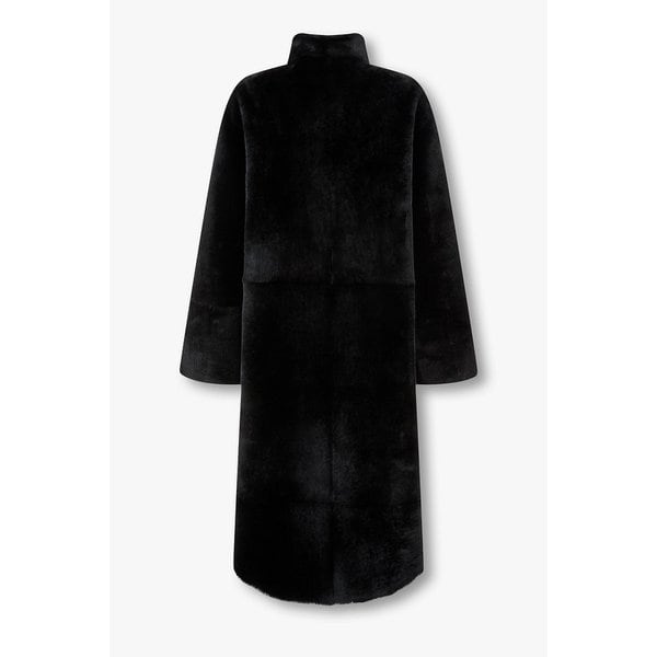 롱 시어링 무스탕 코트 IA15474020199