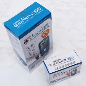 SD글루코나비 NFC혈당측정기+시험지50매+채혈침110개+알콜솜100매