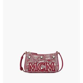 3987290 MCM Aren Shoulder Bag In Vintage Monogram Jacquard