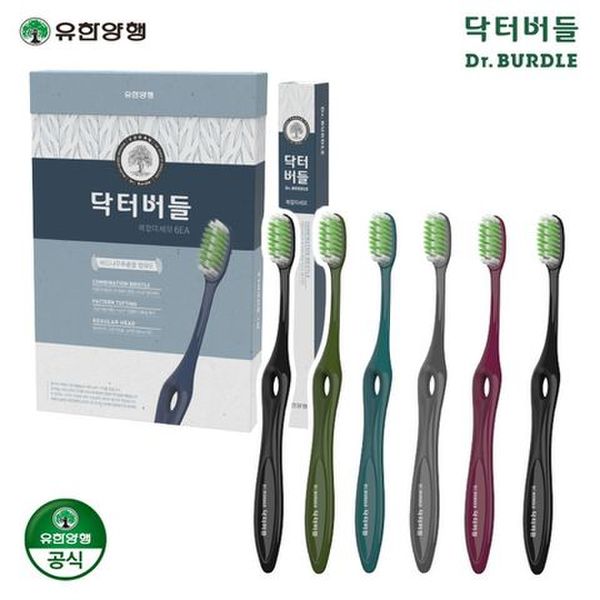 닥터버들 복합미세모 칫솔 6입 1팩