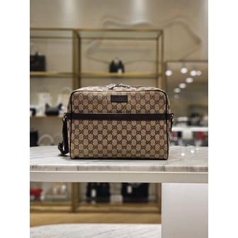 구찌 [부산점] 남성 GG 캔버스 스퀘어 크로스백 449173-KY9KN-9886