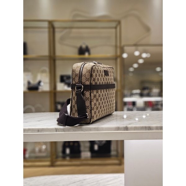 [부산점] 남성 GG 캔버스 스퀘어 크로스백 449173-KY9KN-9886