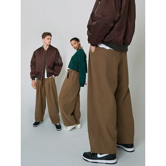 애스플래폼 AU22PT08 슬렁 팬츠_ 베이지