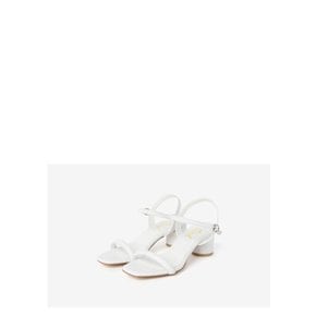 Ann cushion strap Sandle- white