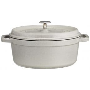 staub 23cm] IH La Cocotte Oval 40501-421 스토우브 [피코 코콧 타원형 캄파뉴 양손 주물 법랑