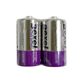 벡셀 망간건전지2P (C형 R14) 1.5v C형건전지 무수은