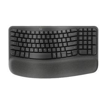 Logitech 로지텍 인체공학 키보드 Wave keys(무선/BK)