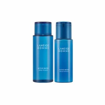  라네즈 옴므 액티브 워터 2종 스킨180ml+로션125ml  (WD3E1ED)