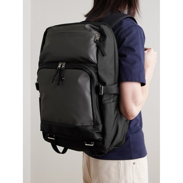 마스터피스 코듀라 트리밍 마스터텍스-09 가죽 백팩 46376663163043831