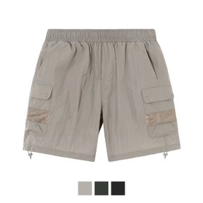 Air Hole Mash Pocket Half Pants (Charcoal,Beige,Khaki) [LSRMCPH307M]