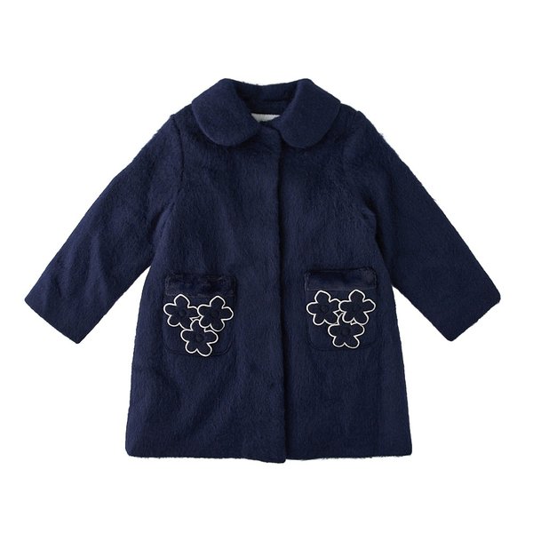 [여주점] 테일스쿱  -  울플라워롱코트  74C1410101