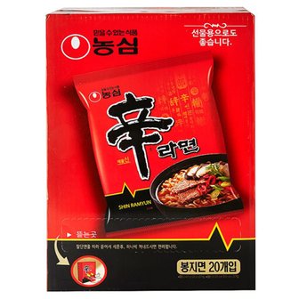 참다올 농심 신라면 120g x 20개