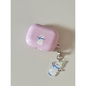 Winter snowman air pods case (hard)