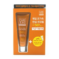 케어존 데일리 패밀리 선크림 80ml+폼31ml 기획세트[33663059]