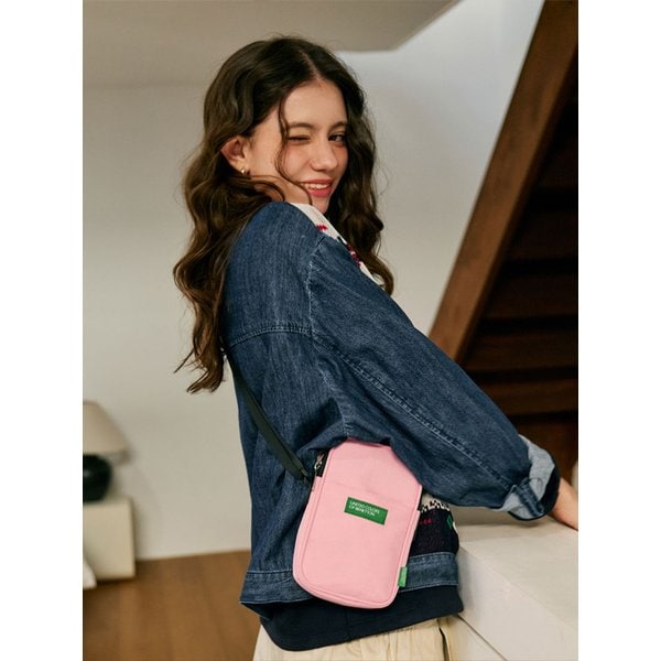 포켓 미니 크로스백