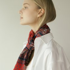 happy paisley cottton scarf (3color)