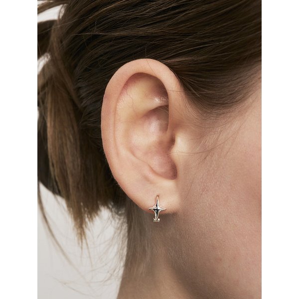 [sv925] shooting star one-touch earring