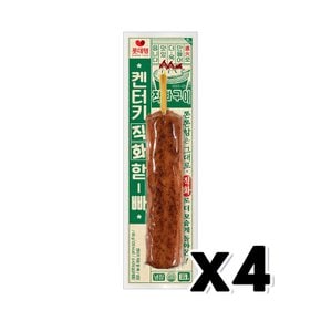 롯데햄 켄터키 직화핟빠 핫바간식 65g x 4개