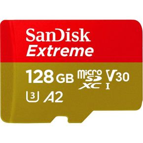 샌디스크 512 microSDXC 128GB SanDisk Extreme UHS 1 U3 V30 4K Ultra HD A2 JNH 기존 SD 어댑