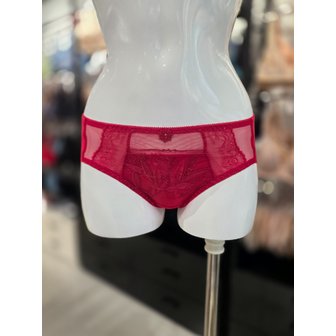 비너스 [시흥점] S 비너스 ) 오르화 쉬폰레이스 홑겹 브라 세트 헴팬티 단품 [OPT7863H-RD]