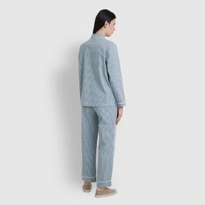 여 코튼 스트레치 10부 파자마 세트 J215901010054