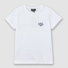 A.P.C. 아페쎄 24SS 여성 데니스 반팔티셔츠 화이트 COEZC F26842 AAB