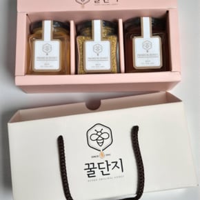 [꿀단지] 선물세트270gx3구(아카시아+벌화분+잡화꿀)1세트