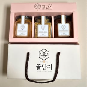[꿀단지] 선물세트270gx3구(아카시아+벌화분+잡화꿀)1세트